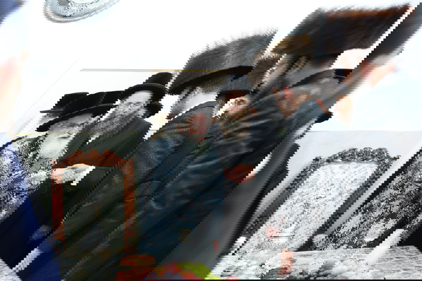 ראשי ארגון איחוד הצלה בביקור מרגש במעונו של האדמו"ר הקוה"ט מויזניץ 