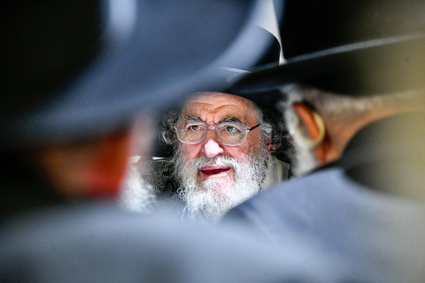 האדמו"ר מויז'ניץ בקבלת קהל לפני הימים הנוראים