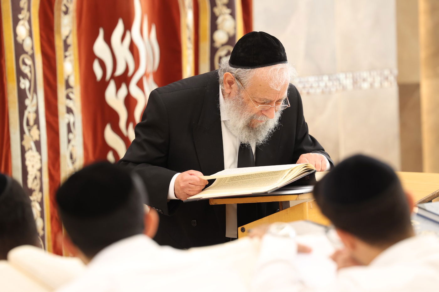 הגר"ש גבאי בשיעור כללי לזכרו של הבן איש חי בישיבת אמרי דעת