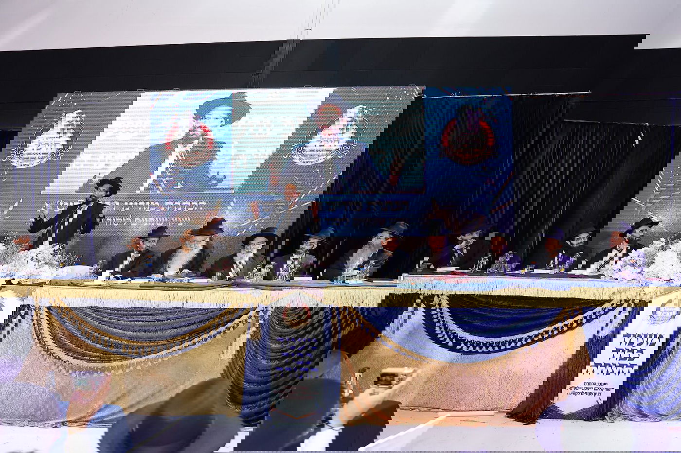 מעמד הכתרת הגר"י משדי לרב קהילת "היכל השם" פרדס כץ