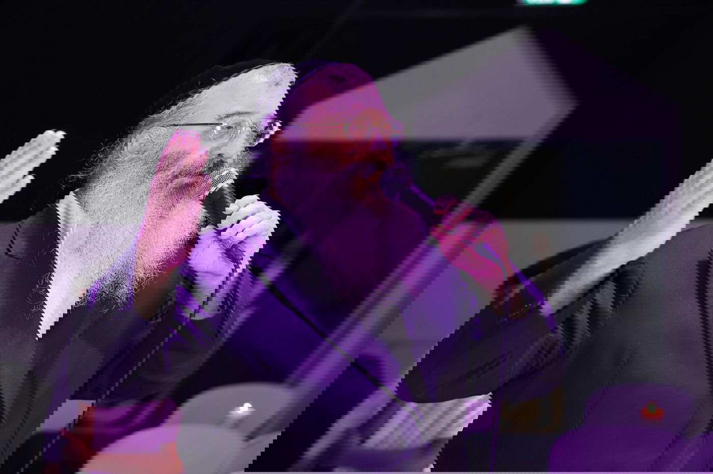 מעמד הכתרת הגר"י משדי לרב קהילת "היכל השם" פרדס כץ