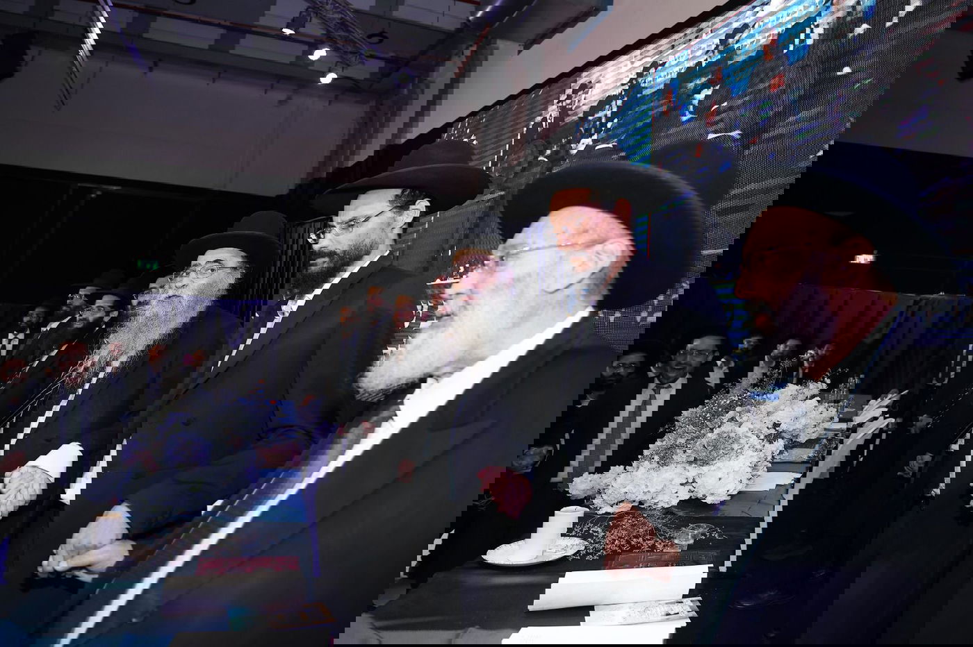 מעמד הכתרת הגר"י משדי לרב קהילת "היכל השם" פרדס כץ