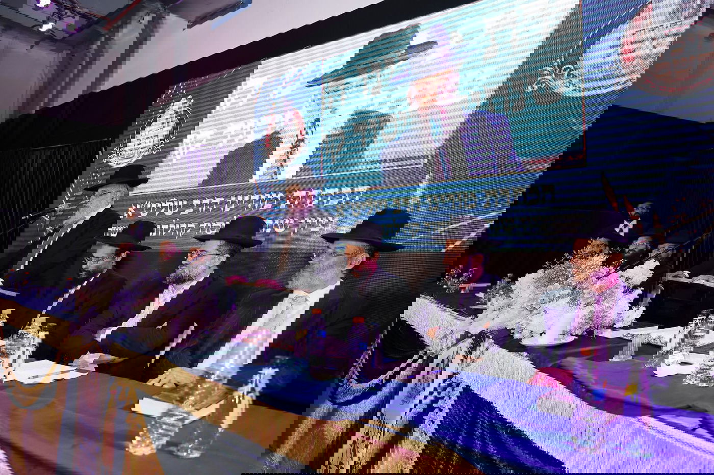 מעמד הכתרת הגר"י משדי לרב קהילת "היכל השם" פרדס כץ