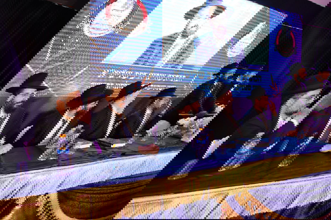 מעמד הכתרת הגר"י משדי לרב קהילת "היכל השם" פרדס כץ