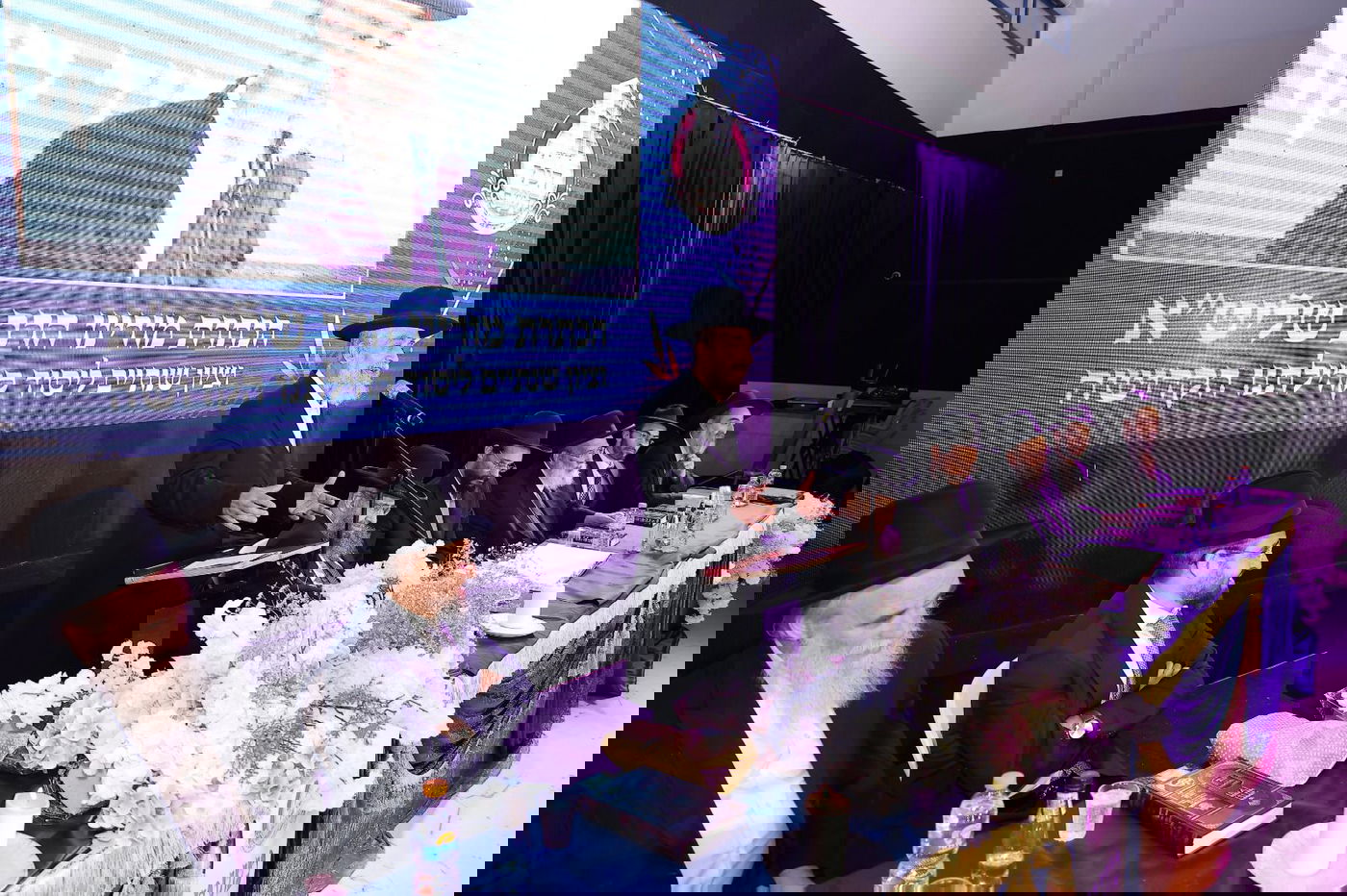 מעמד הכתרת הגר"י משדי לרב קהילת "היכל השם" פרדס כץ