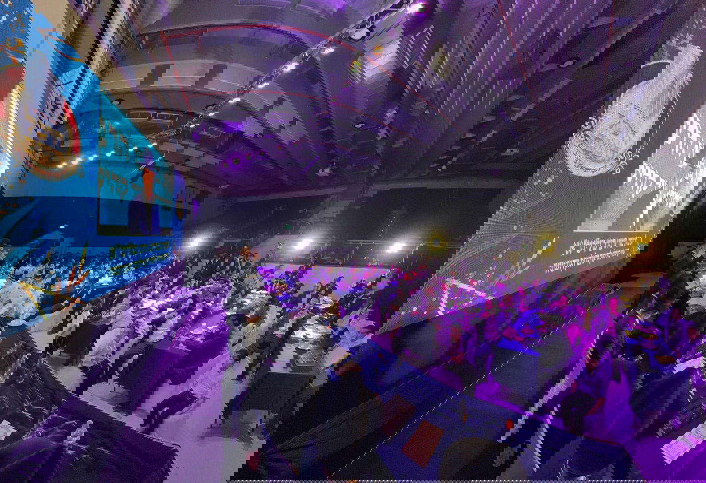 מעמד הכתרת הגר"י משדי לרב קהילת "היכל השם" פרדס כץ