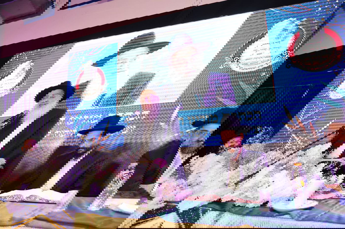 מעמד הכתרת הגר"י משדי לרב קהילת "היכל השם" פרדס כץ