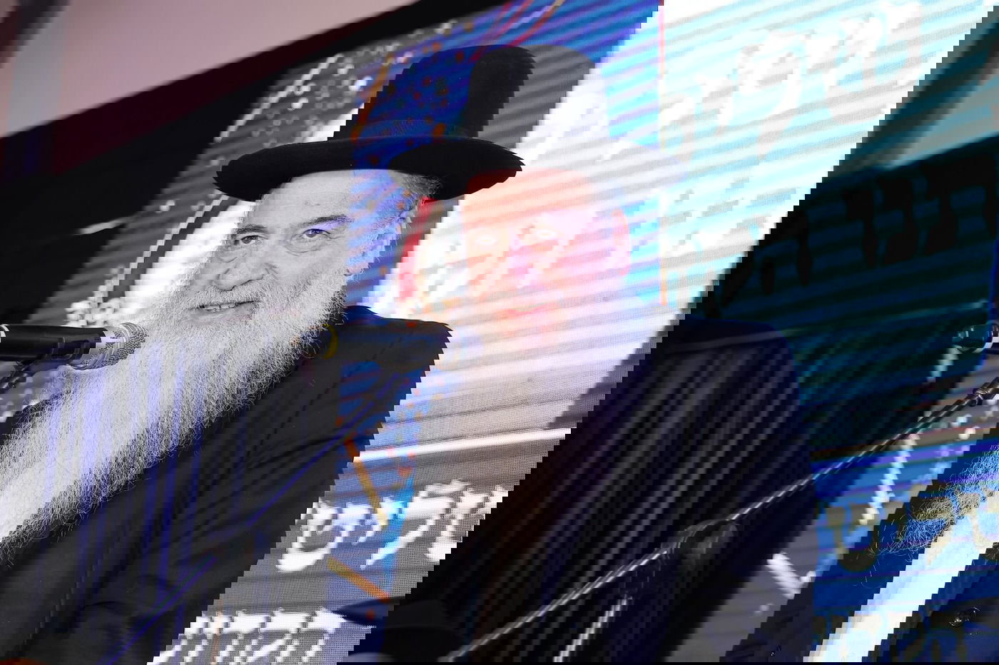 מעמד הכתרת הגר"י משדי לרב קהילת "היכל השם" פרדס כץ