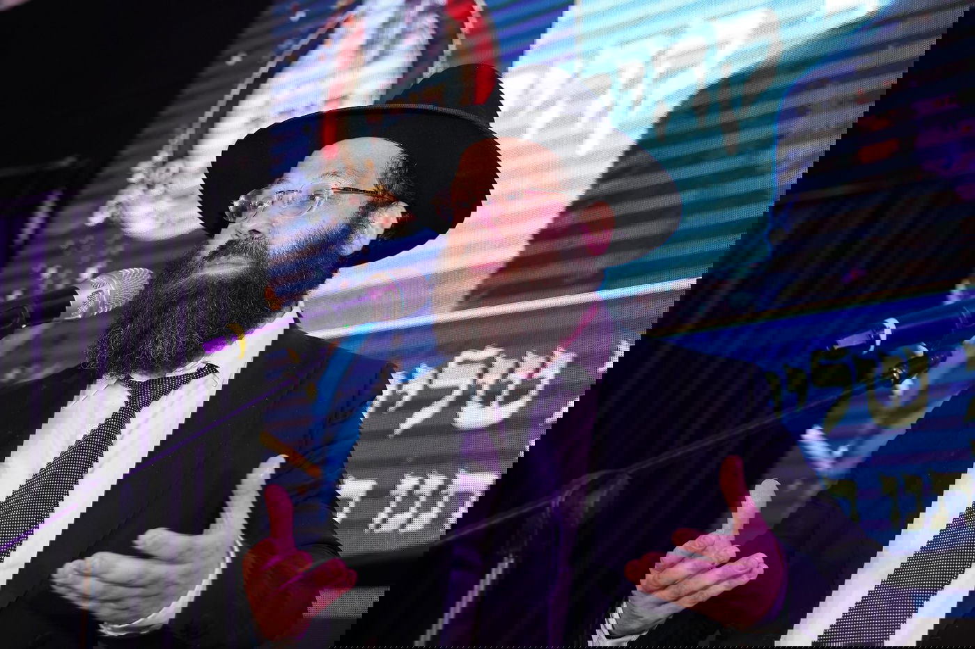 מעמד הכתרת הגר"י משדי לרב קהילת "היכל השם" פרדס כץ