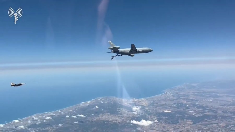 תרגיל אווירי משותף של ישראל וארה"ב במזרח התיכון