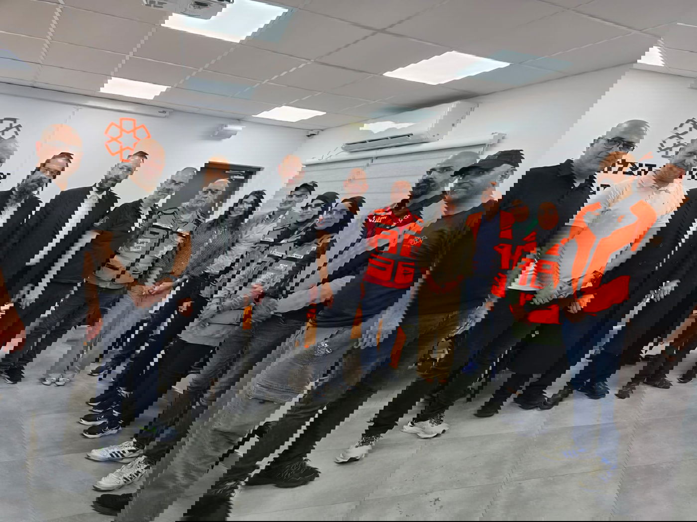 ניחום אבלים אצל נשיא איחוד הצלה אלי ביר