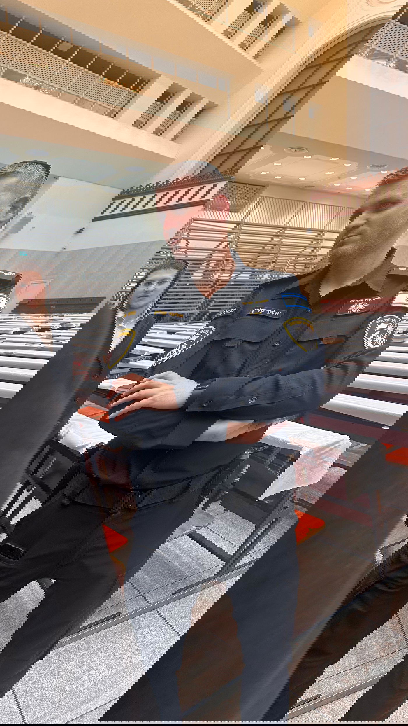 מפקדי המשטרה של מרחב דן בסיור בבני ברק