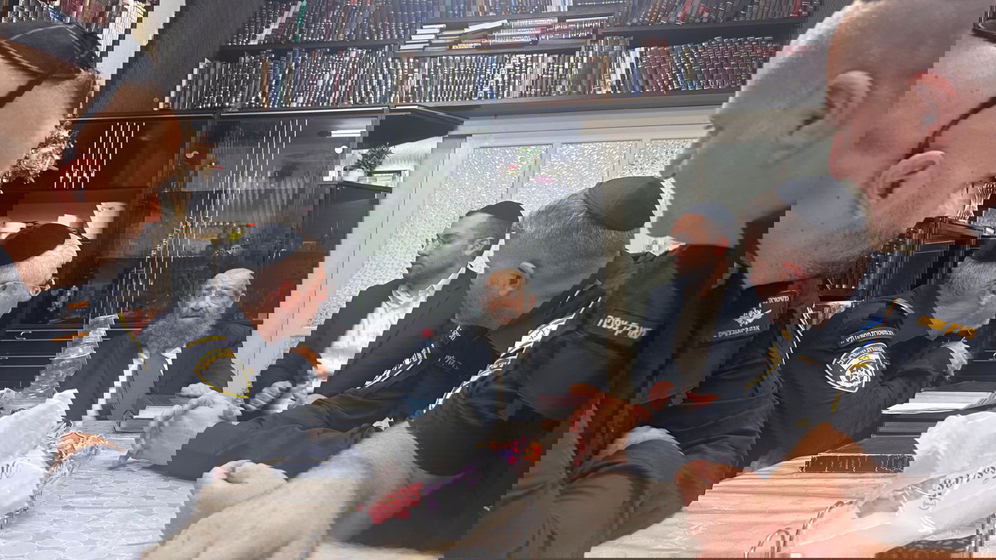 מפקדי המשטרה של מרחב דן בסיור בבני ברק