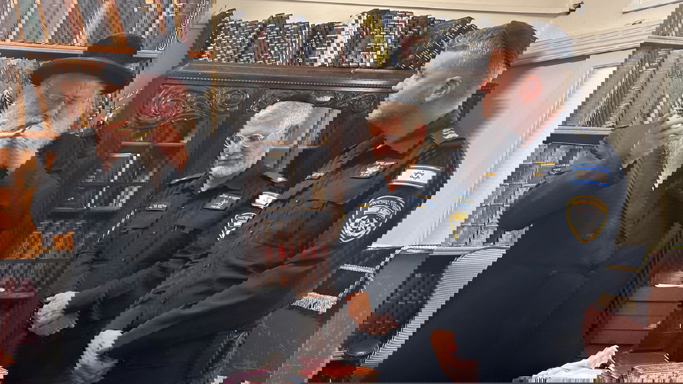 מפקדי המשטרה של מרחב דן בסיור בבני ברק