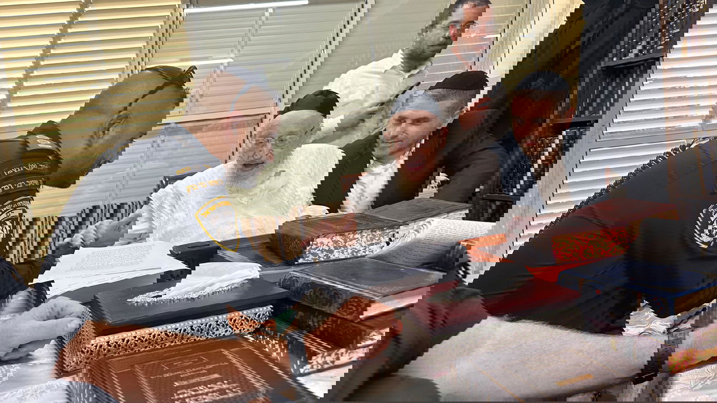 מפקדי המשטרה של מרחב דן בסיור בבני ברק