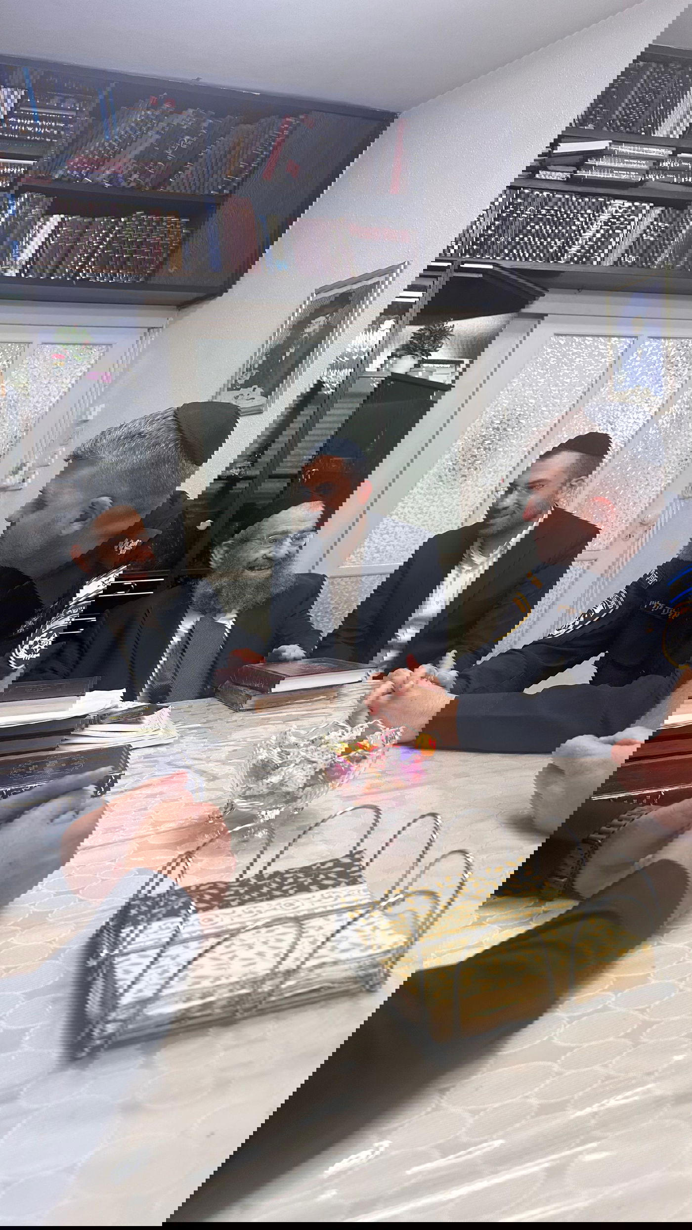 מפקדי המשטרה של מרחב דן בסיור בבני ברק