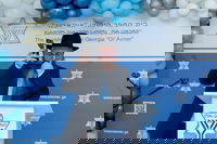 הרה"ג הרב מאיר קוזלובסקי בתקיעת שופר בטביליסי שבגאורגיה