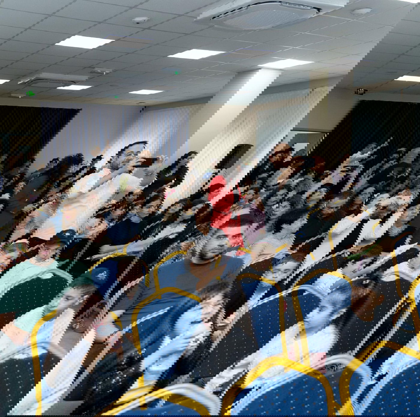 הרה"ג הרב מאיר קוזלובסקי בתקיעת שופר בטביליסי שבגאורגיה