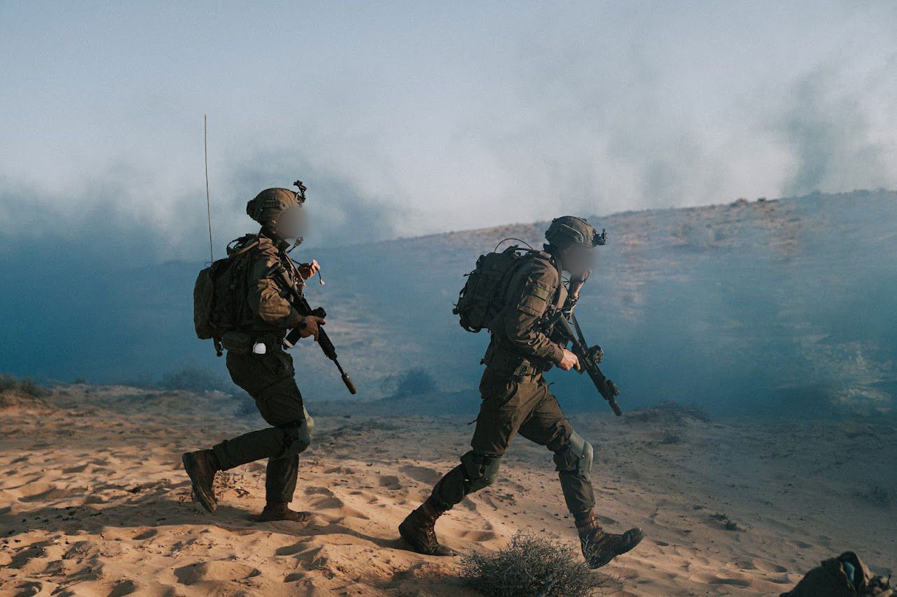 אימוני כוחות אוגדה 98 לקראת תחילת המבצע