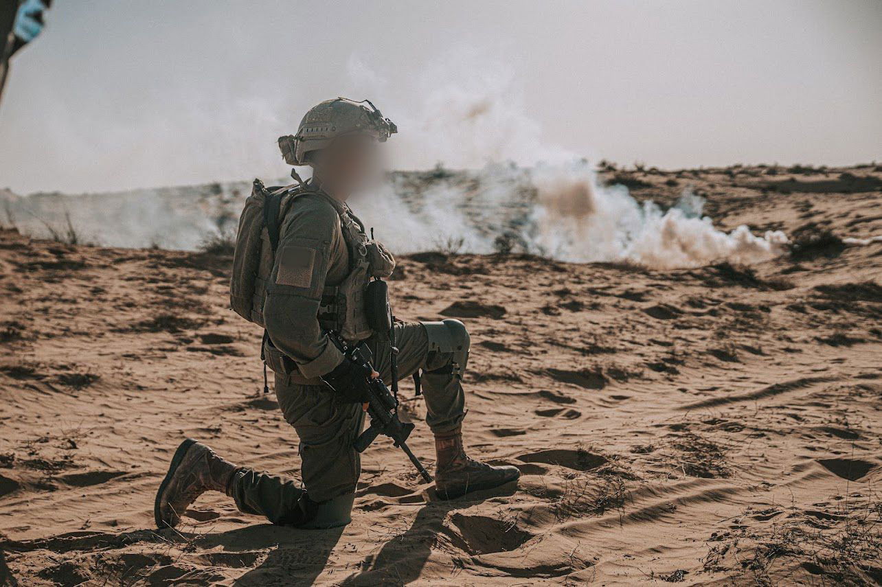 אימוני כוחות אוגדה 98 לקראת תחילת המבצע