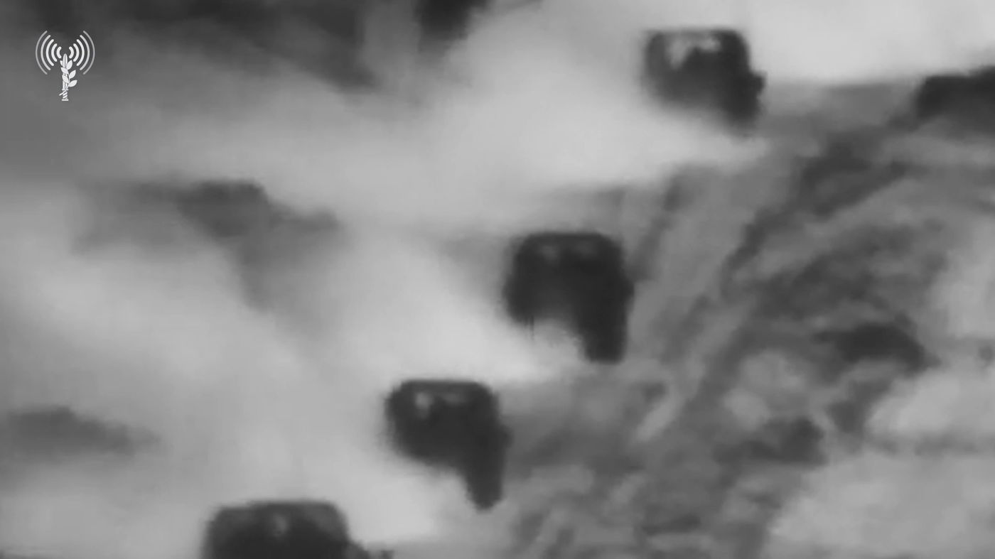 טנקים בכניסה לעזה