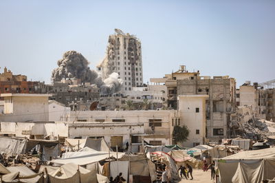 הפצצה בעזה, אתמול 