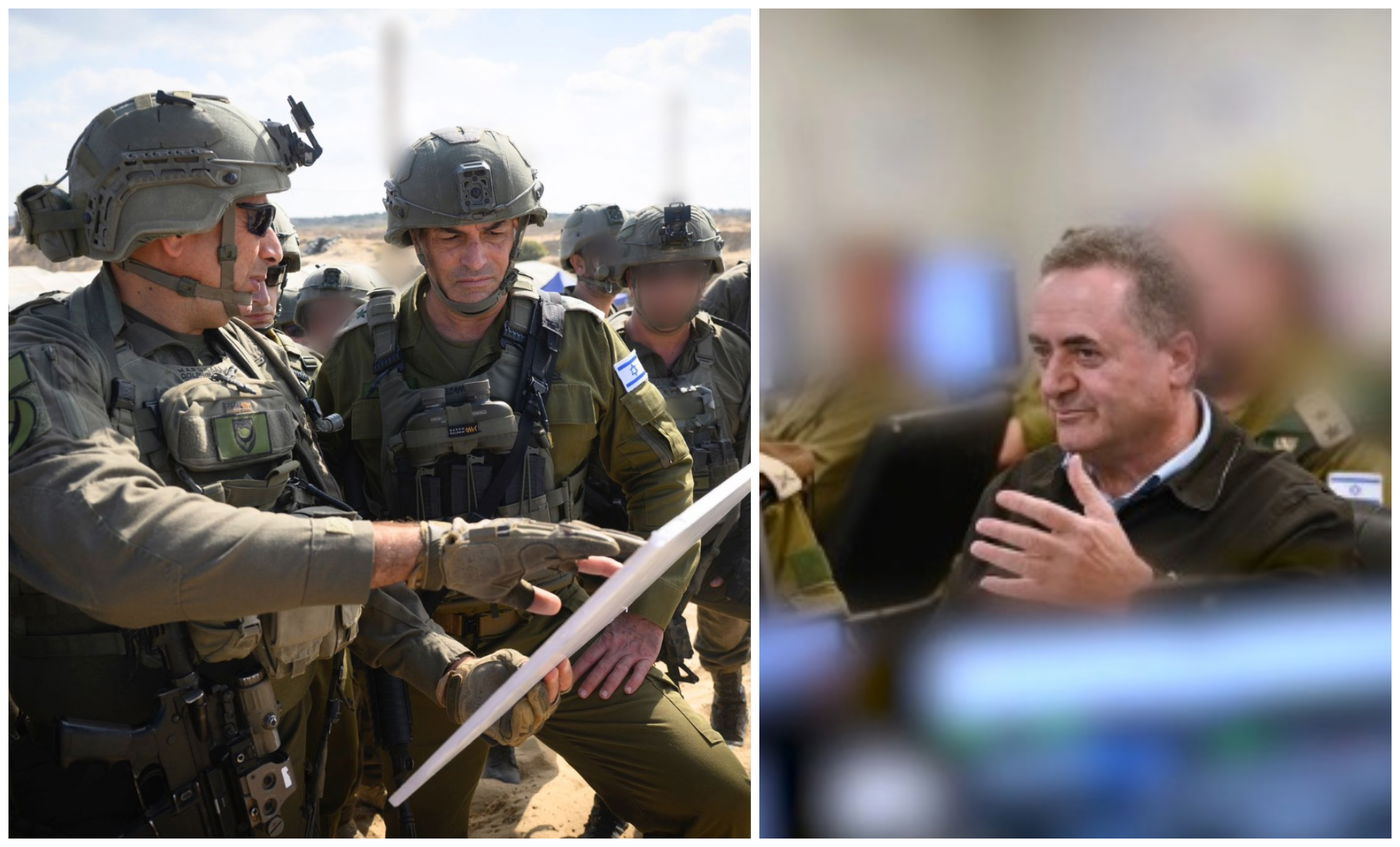 שר הביטחון והרמטכ"ל היום