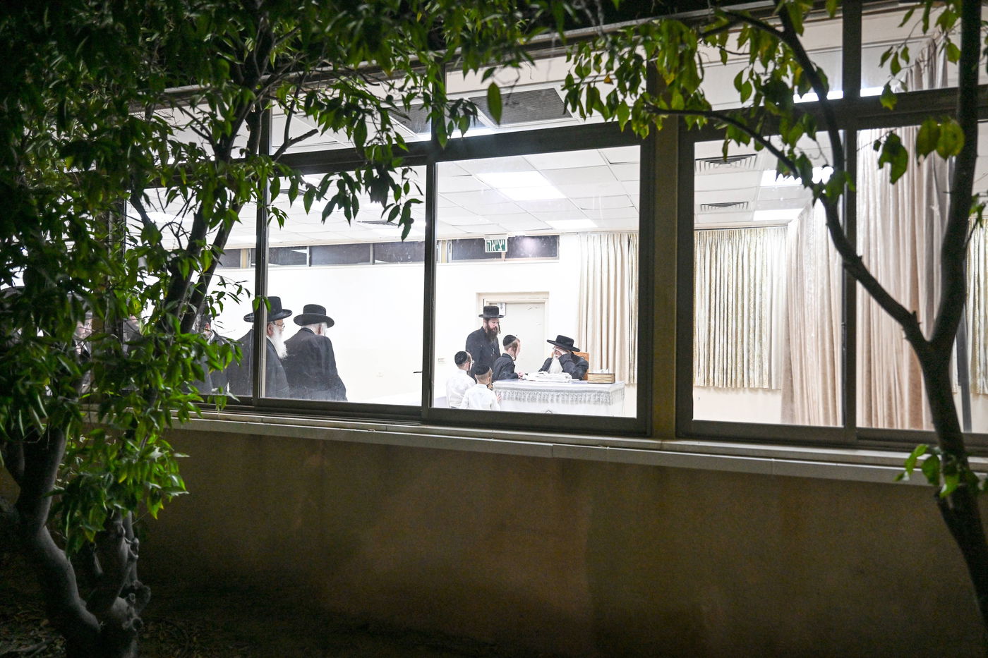 האדמו"ר מצאנז בקבלת קהל לקראת ימי הרחמים והסליחות