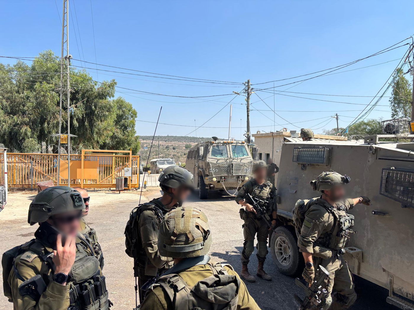 התרגיל שנערך באוגדת יהודה ושומרון