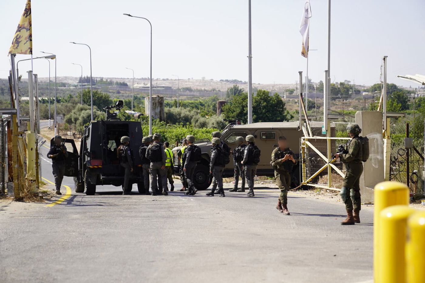 התרגיל שנערך באוגדת יהודה ושומרון