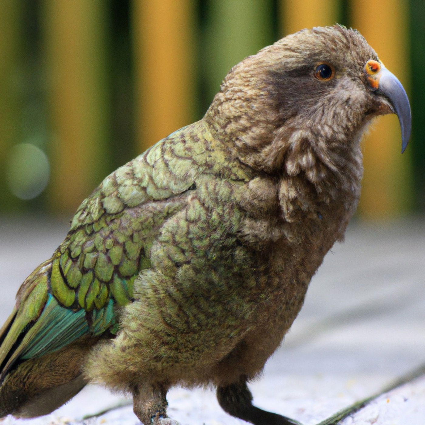 יכול לחיות קרוב למאה שנים. הקאקאפו