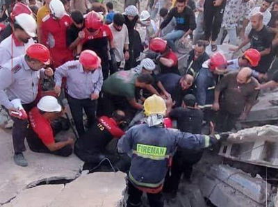 שוב "נסיבות מסתוריות": הרוגים ופצועים באיראן בקריסת בניין מגורים