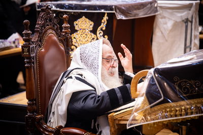 סליחות ראשונות בחצה"ק צאנז קלויזנבורג 