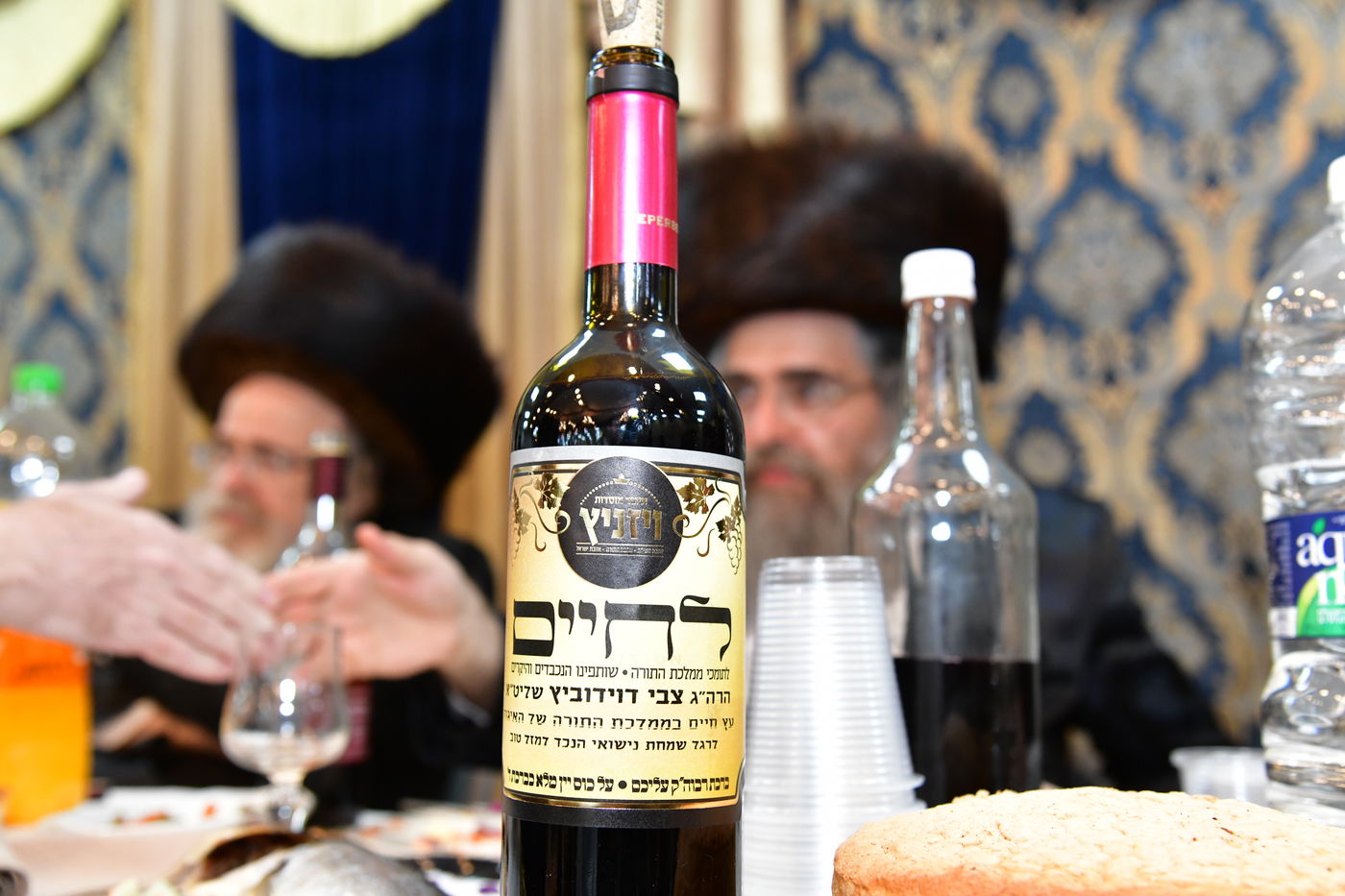 שמחת נישואי בן אב"ד מירון עם נכדת האדמו"ר מלעלוב ניקלשבורג