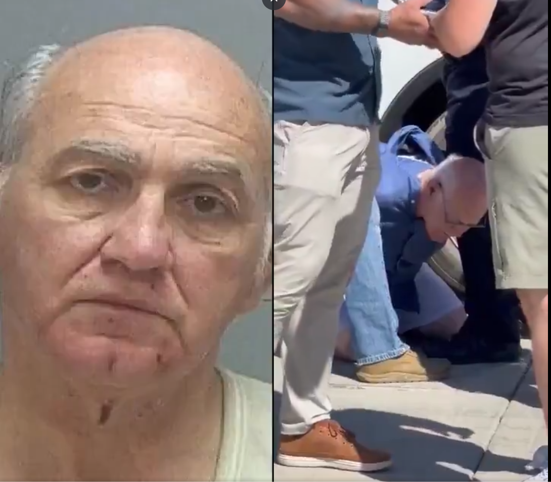 ג'ורג' זין, בן 71, -מיד לאחר תקרית היירי, ובמעצר