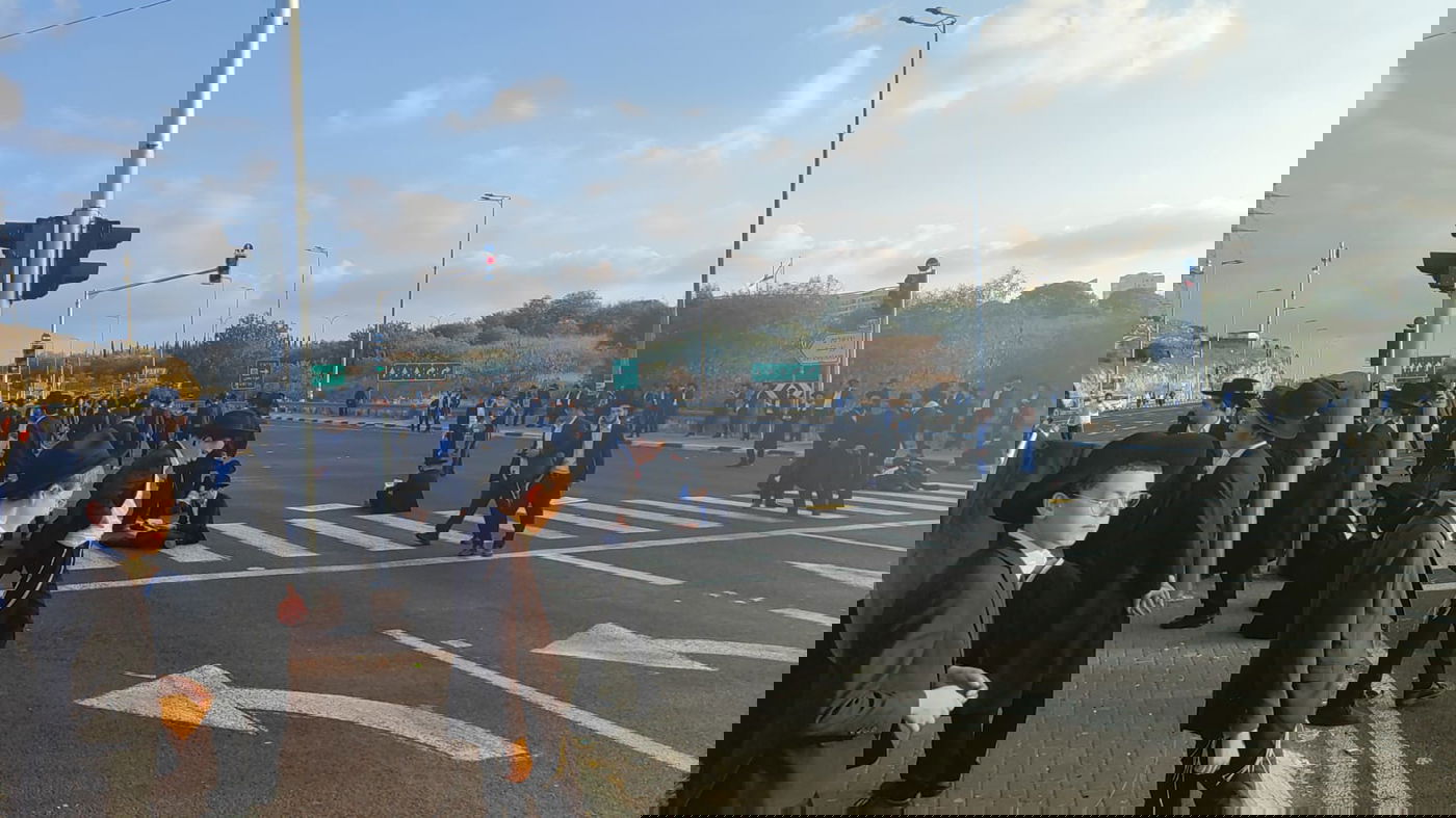 ההפגנה בצומת שילת