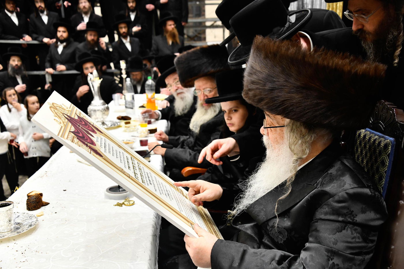 שמחת בר המצווה לנכד האדמו"ר מדארג