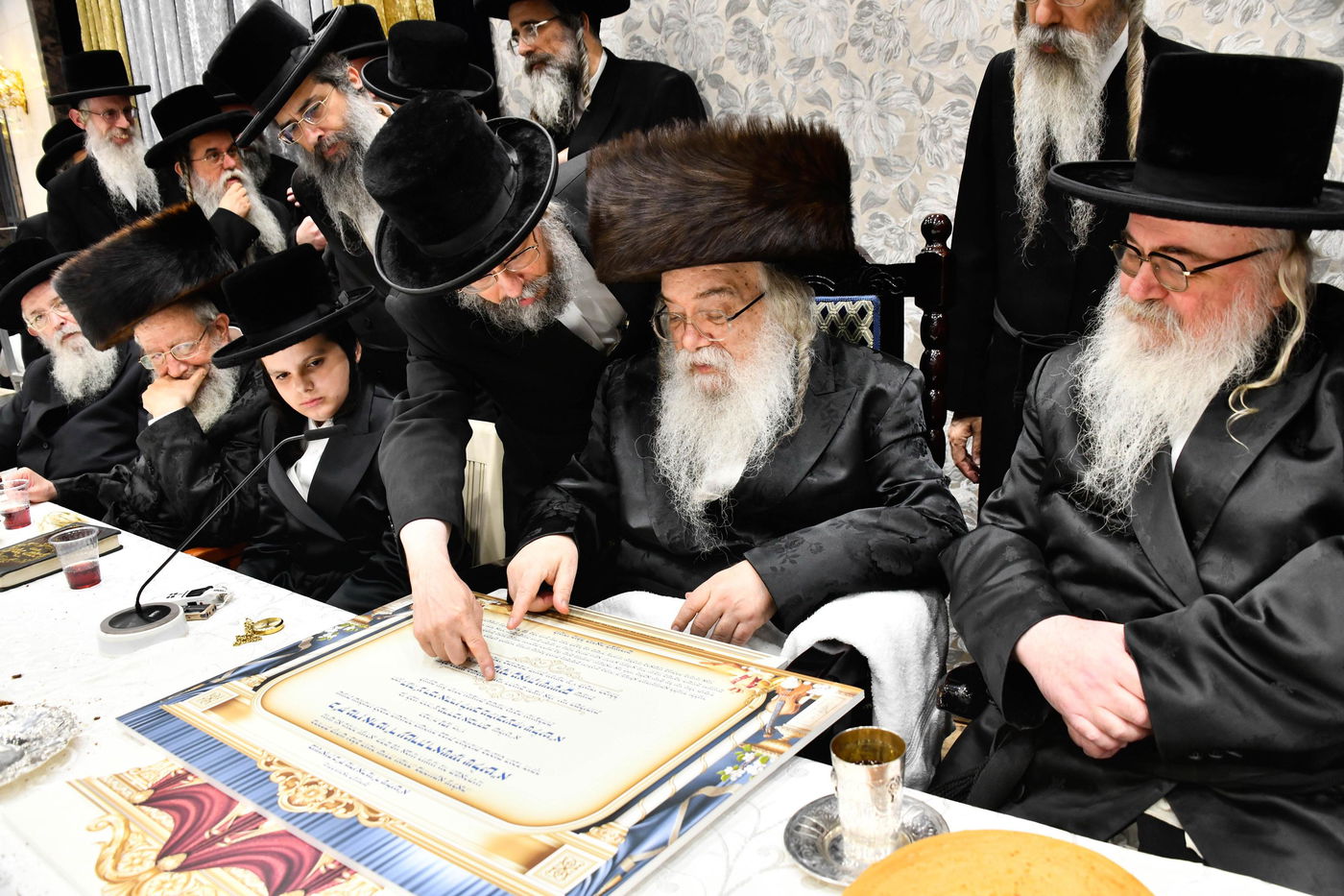 שמחת בר המצווה לנכד האדמו"ר מדארג