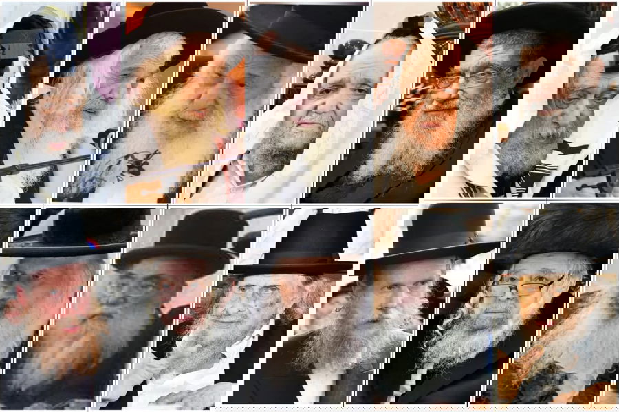 חלק מגדולי ישראל זצוק"ל שנפטרו במהלך השנה