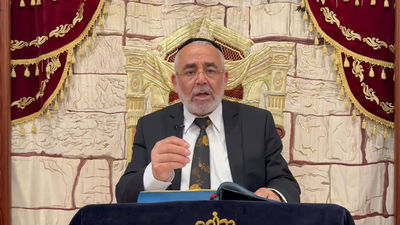 הרב שלמה זביחי בפרסית על פרשת 'ניצבים' • צפו 