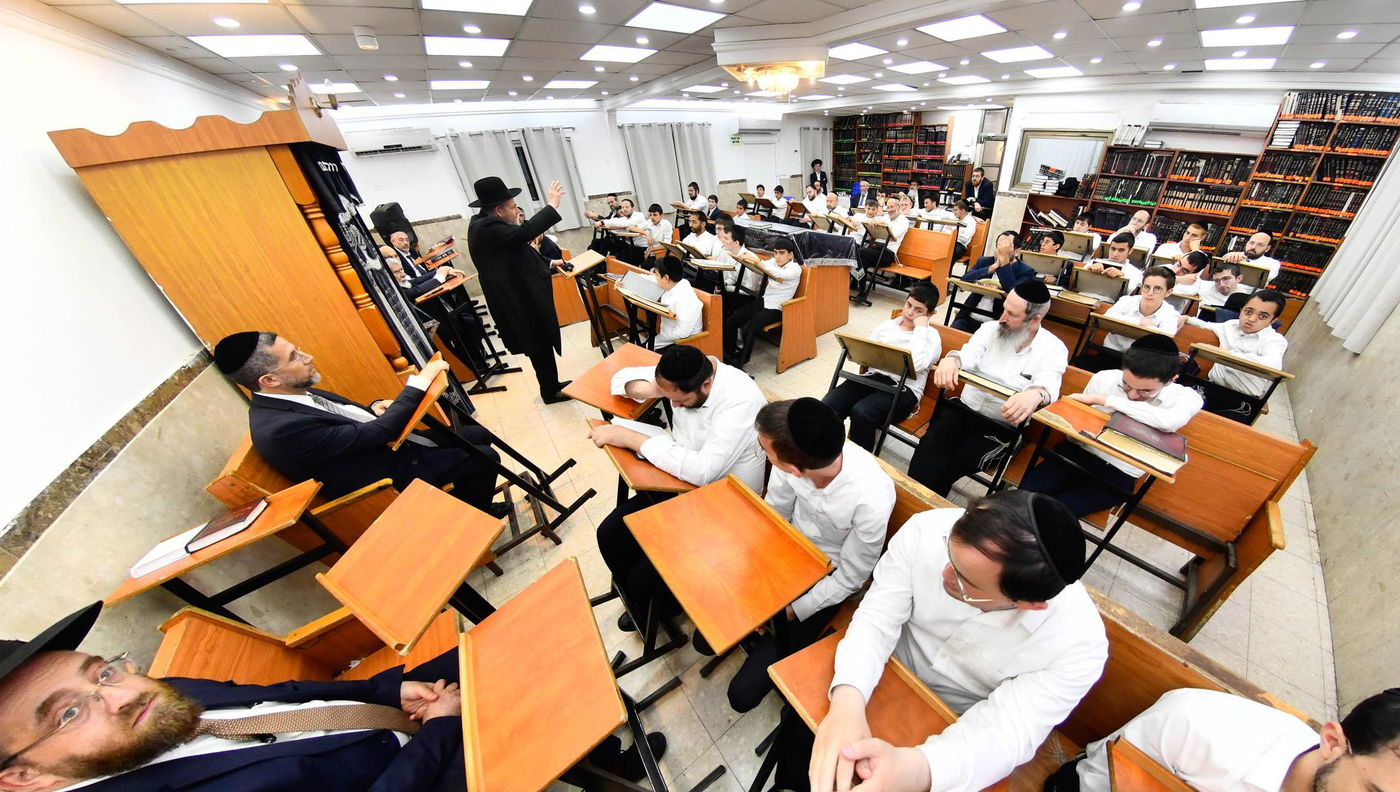 הגרמ"ש אדלשטיין בשיחה בשיח יצחק