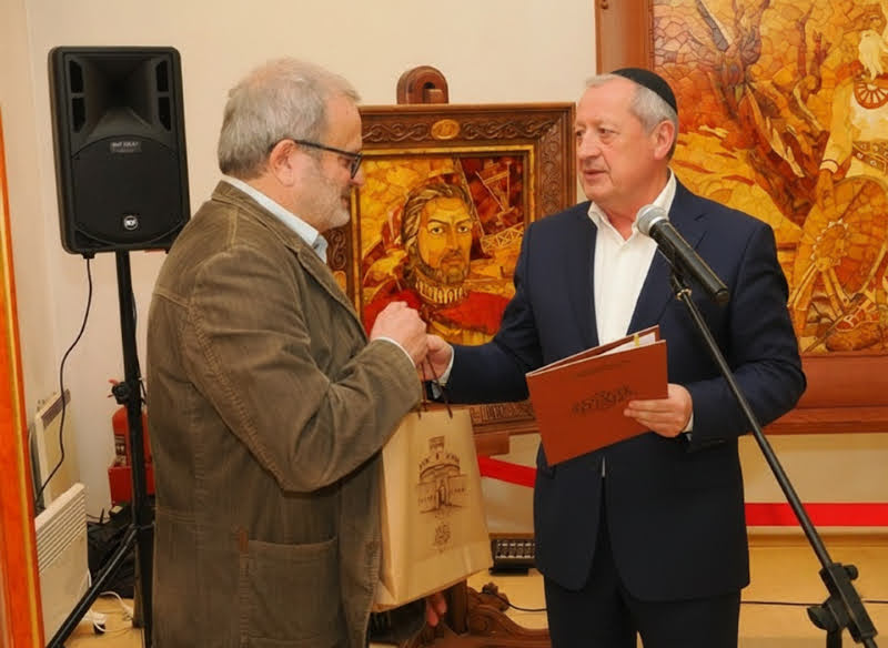 מעמד תקיעת שופר בטירת 'אבן הענבר' 