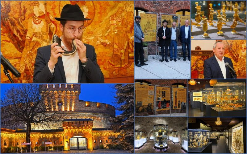 מעמד תקיעת שופר בטירת 'אבן הענבר' 