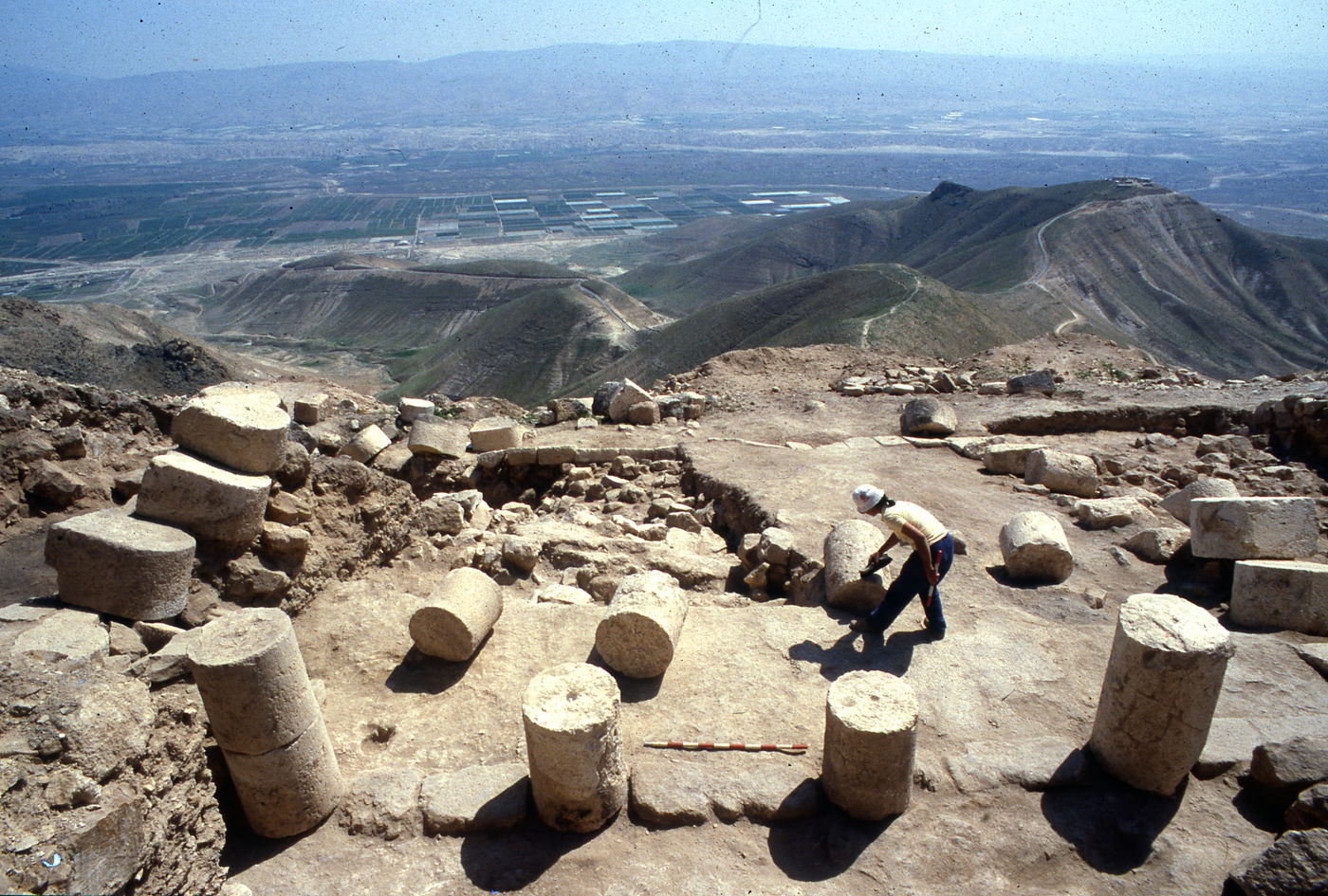 אתר החפירה בסרטבה בו נתגלו האוסטרקונים