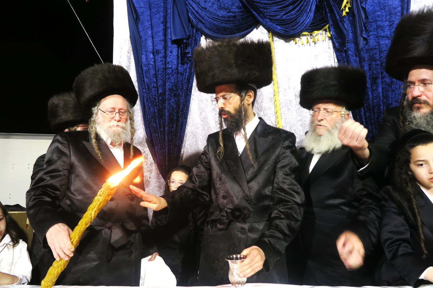 האדמו"ר מזוועהיל שבת במירון