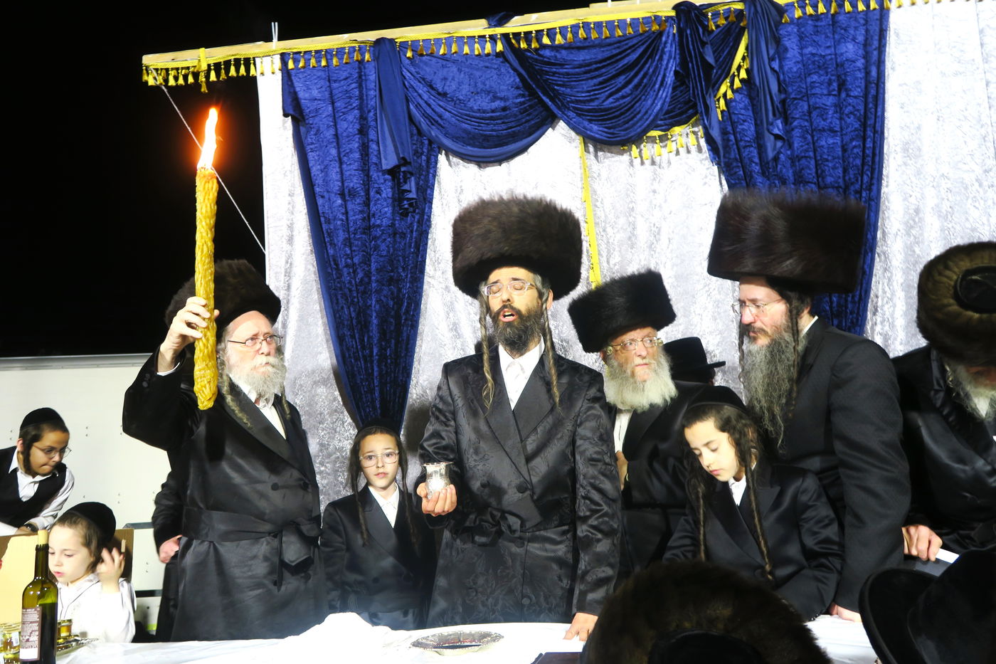 האדמו"ר מזוועהיל שבת במירון