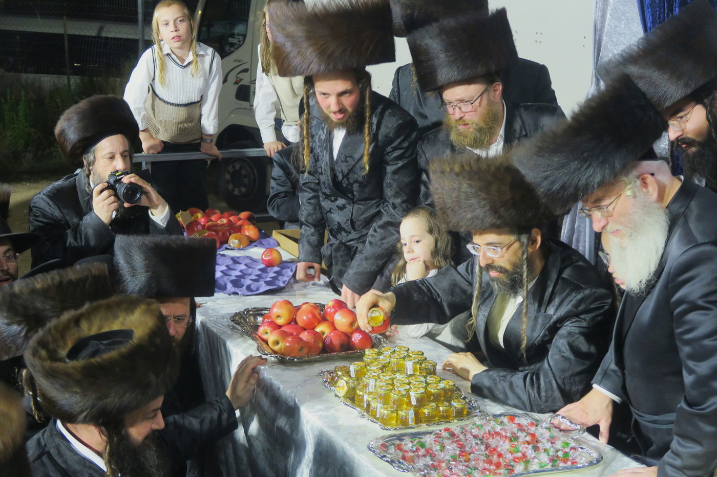 האדמו"ר מזוועהיל שבת במירון