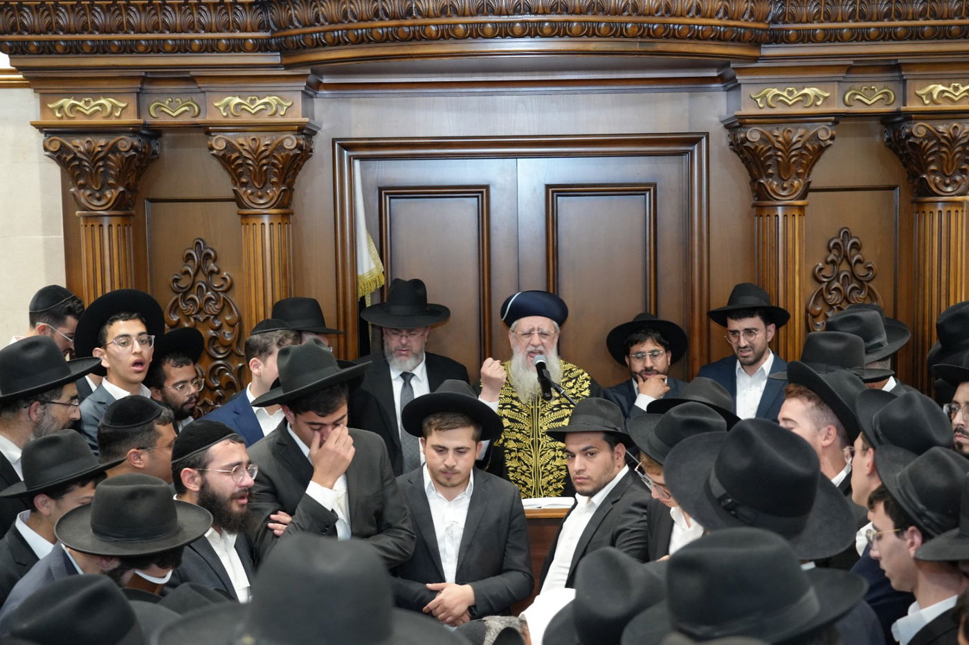 הלווית הגאון רבי יעקב זכריה זצ"ל