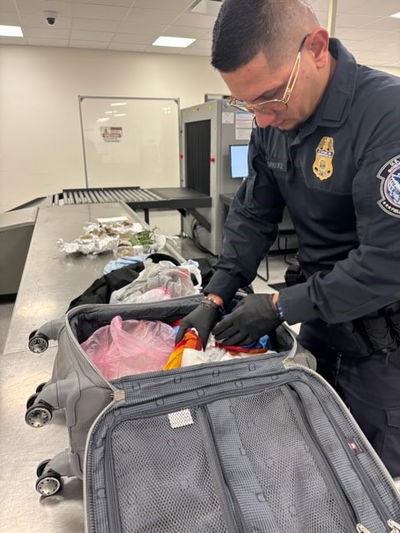 המזוודה שנתפסה