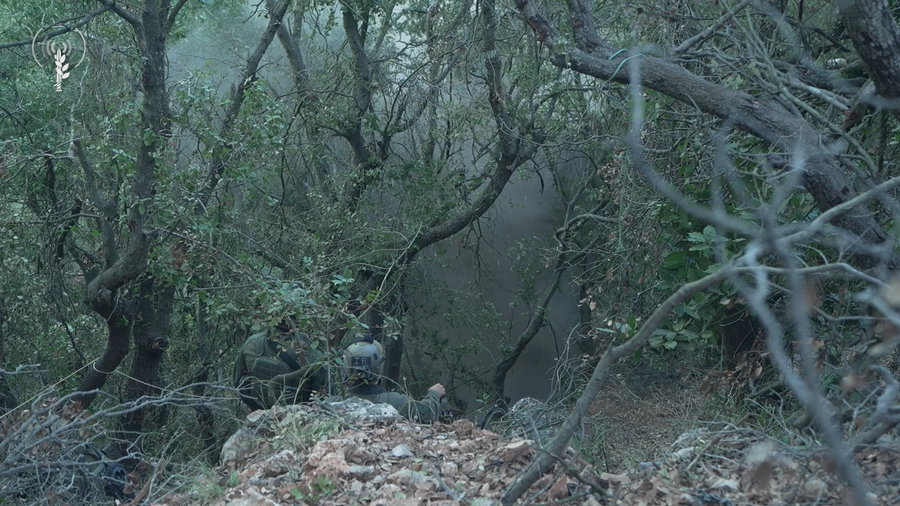 תיעוד של פעילות כוחות צה"ל במבצע ׳חיצי צפון׳
